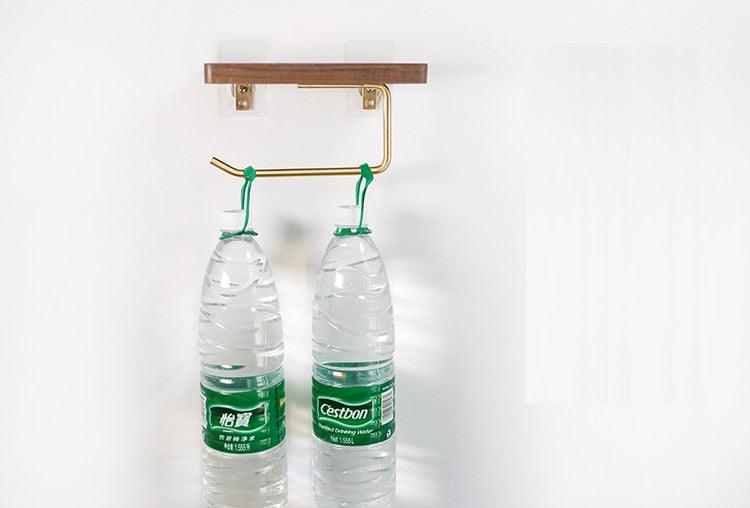 WoodNest - Wooden Toilet Roll Holder & Shelf