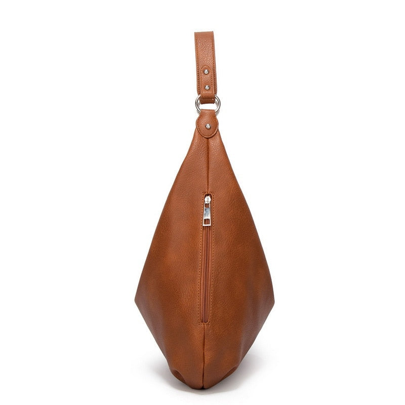 LeatherEase Bag - Soft Leather Everyday Shoulder Bag