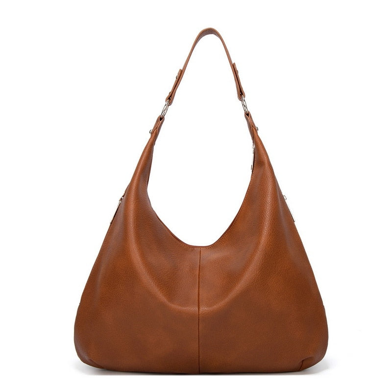 LeatherEase Bag - Soft Leather Everyday Shoulder Bag