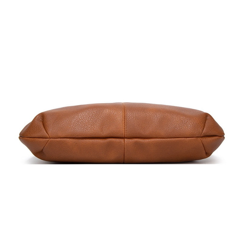 LeatherEase Bag - Soft Leather Everyday Shoulder Bag