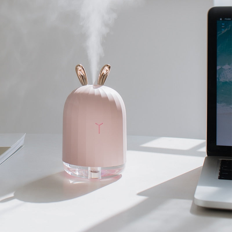 PureBunny - Cute Nursery Humidifier with Night Light