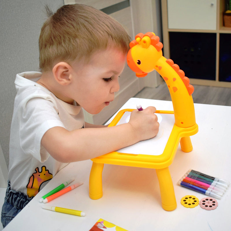 DinoSketch - Drawing Board with 12-Piece Art Set