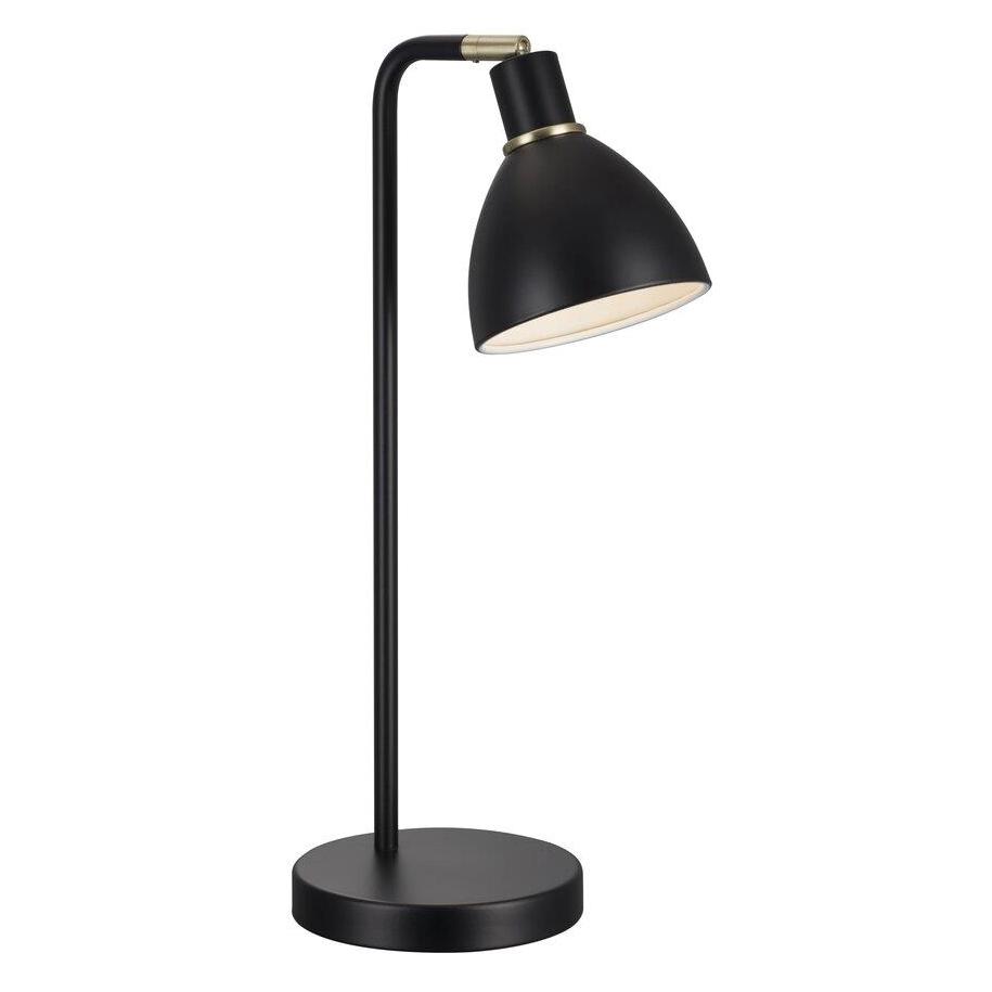 GrantLuxe Table Lamp - Black Luxury Office Desk Lamp
