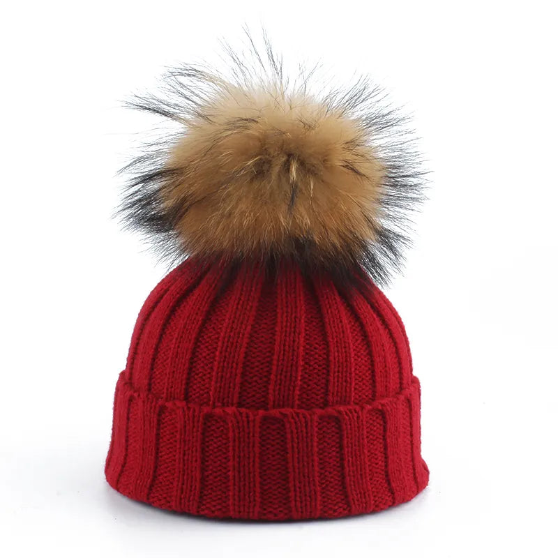 WinterKnit Beanie – Knit Bobble Winter Beanie