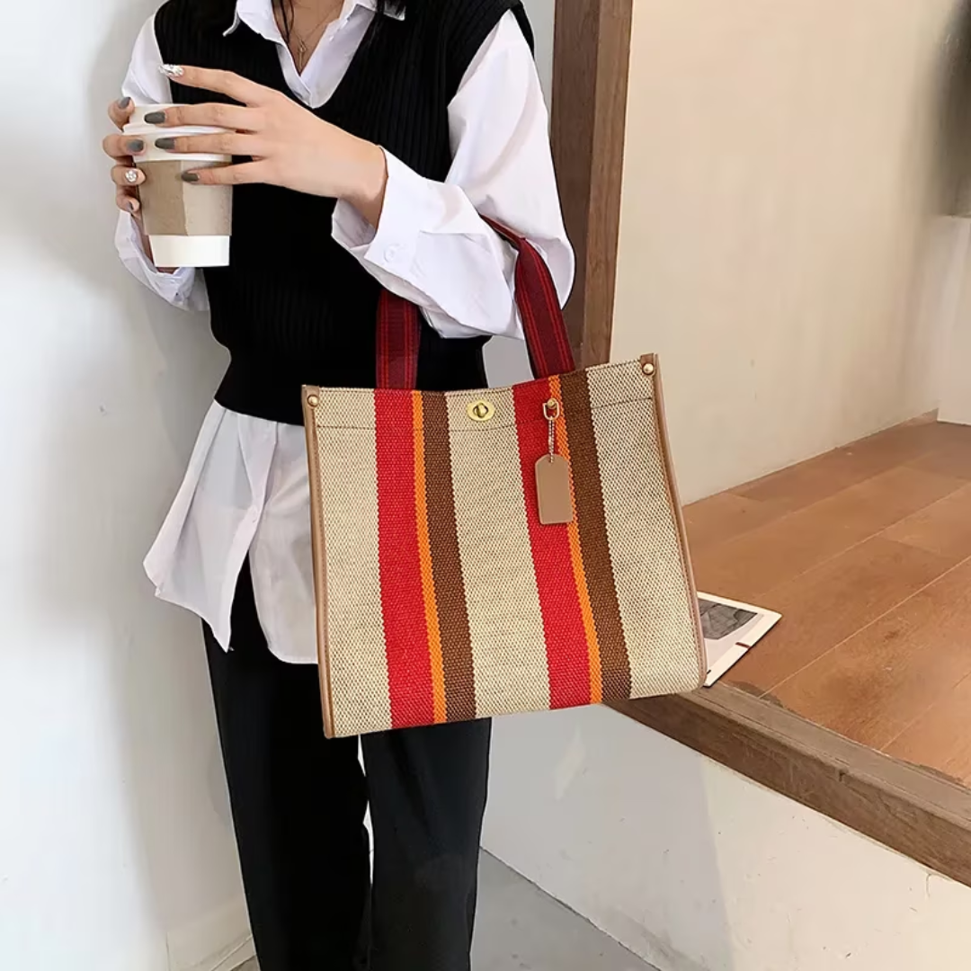 Rachelle - Spacious Tote Bag