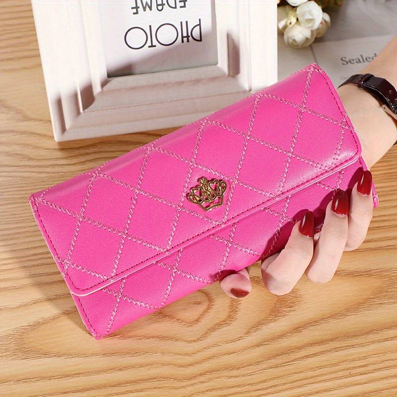 ArgyleWallet - Triangular Card Wallet with Argyle Pattern
