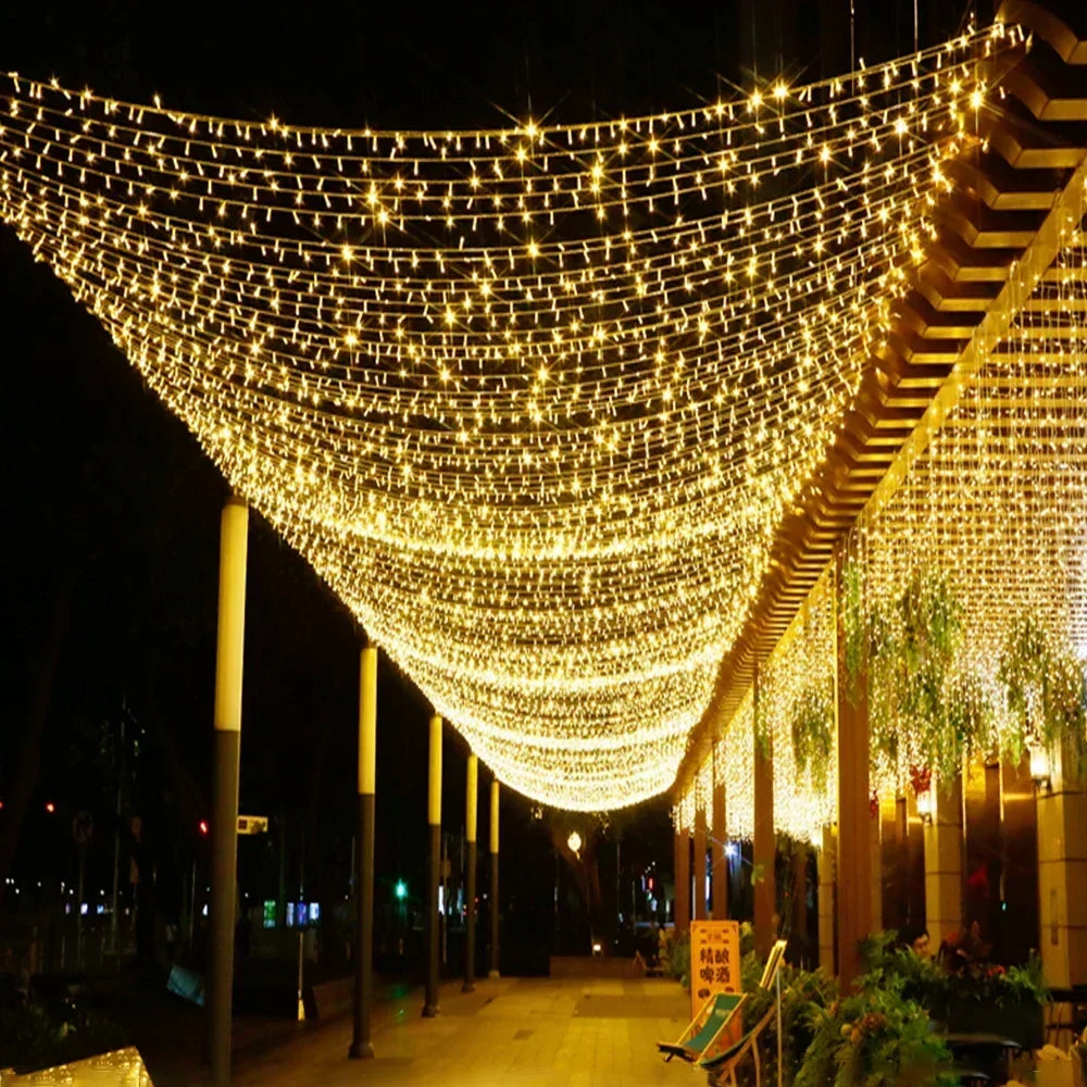 FestiveGlow - Outdoor LED String Lights for Parties and Christmas