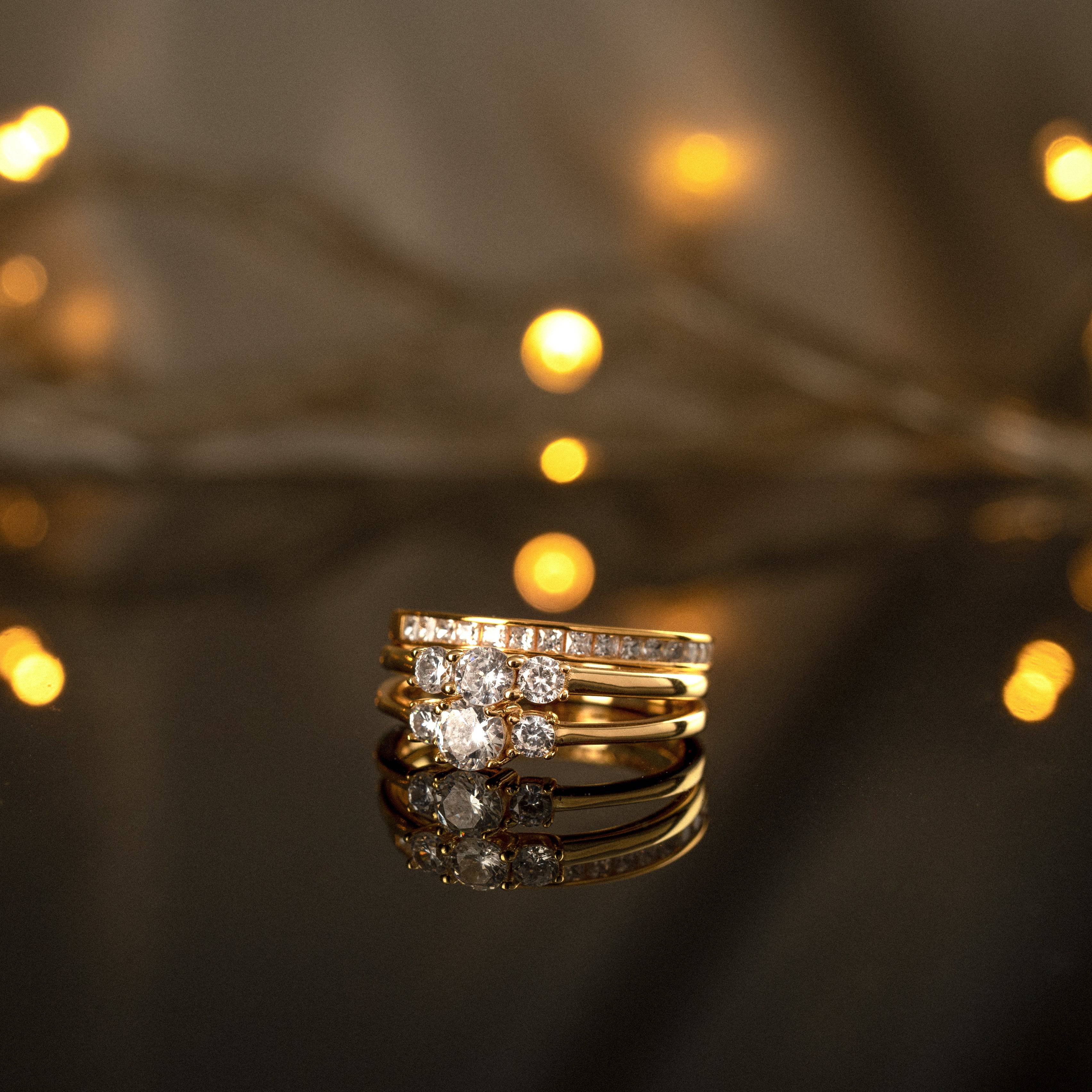 Amelia Zirconia Ring — Sterling Silver