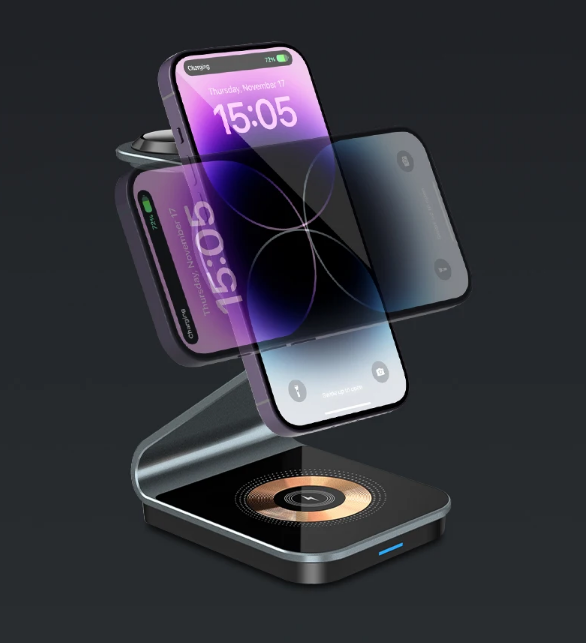 Chargy Pro - 3-in-1 Wireless Charger