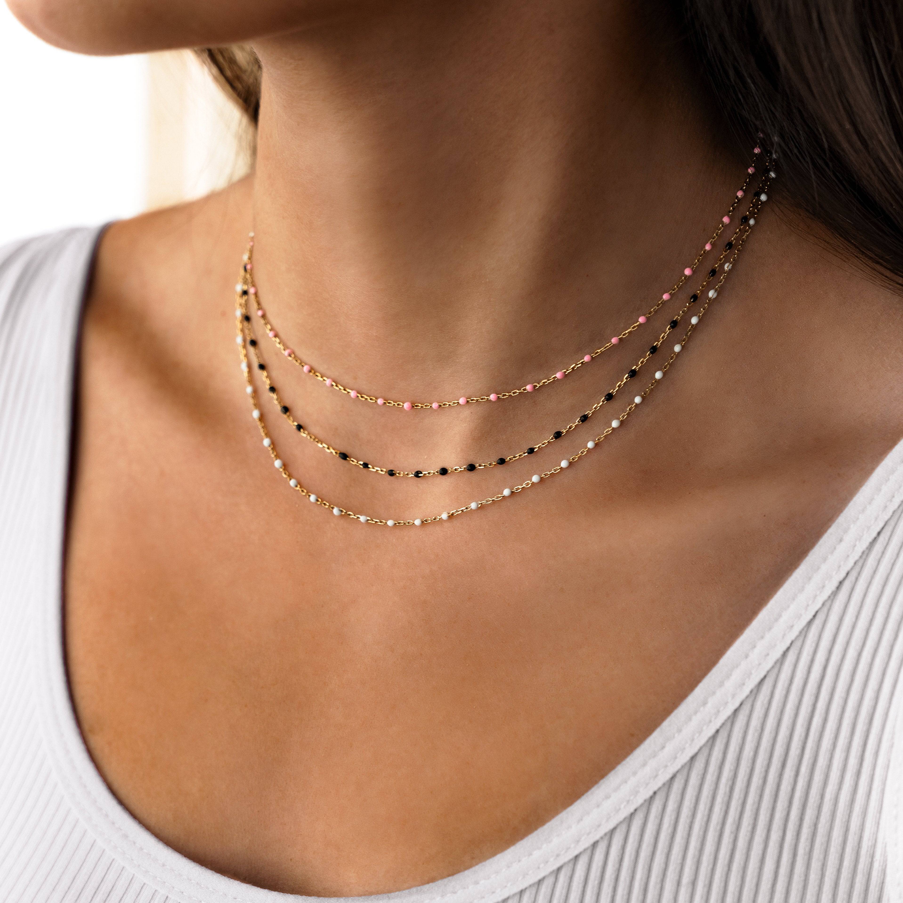Lyra - Black Pearl Necklace for Women