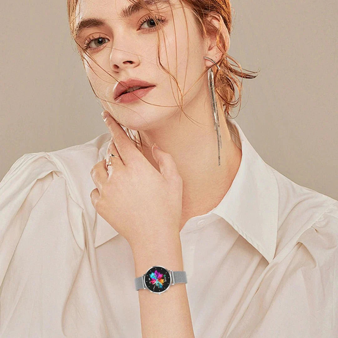 SlimFit Grace - Slim Smartwatch for Women with Health Tracking