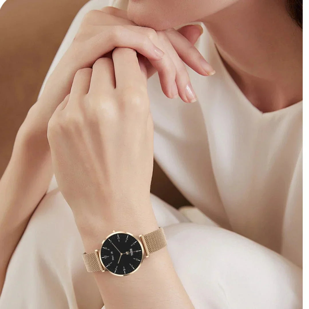 SlimFit Grace - Slim Smartwatch for Women with Health Tracking