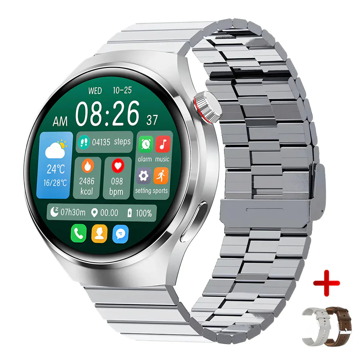 EliteXplorer Watch – Advanced Luxury Smartwatch