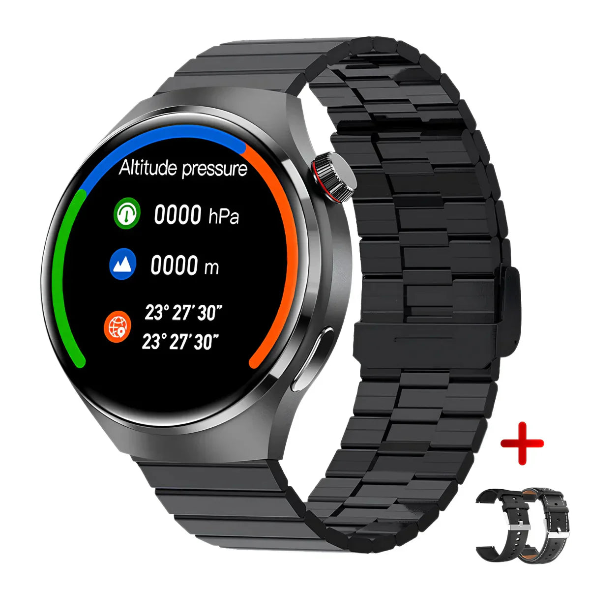 EliteXplorer Watch - Stylish Smartwatch with Advanced Health Features