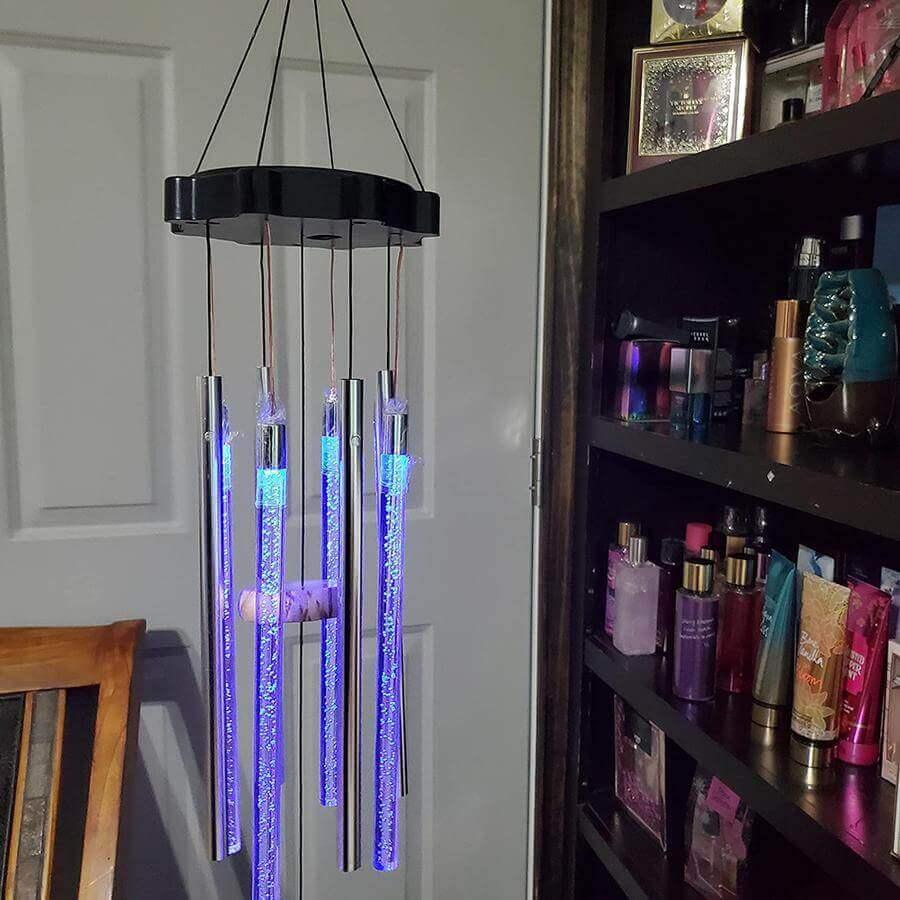 Harmony - Solar Garden Wind Chime with Light