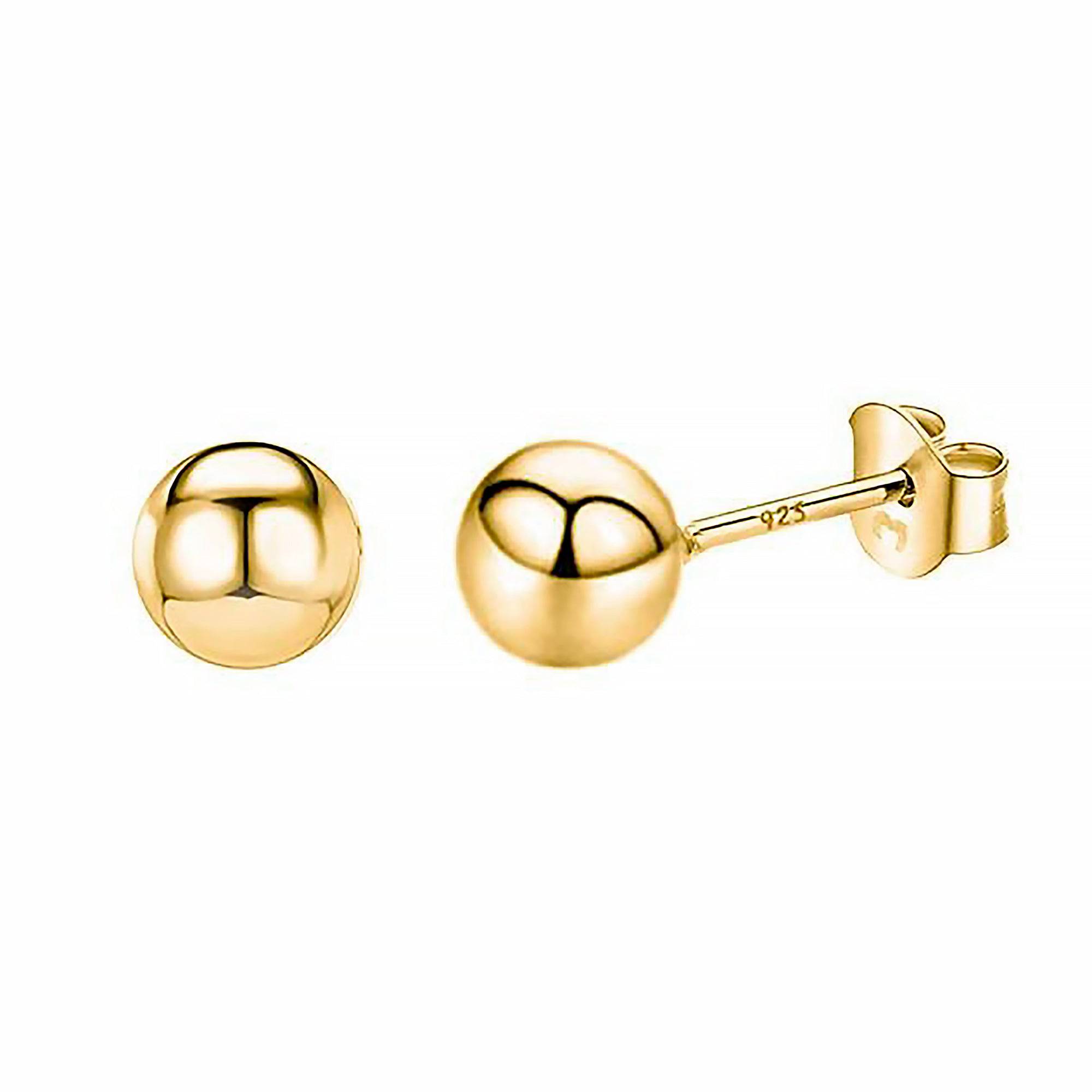 Lunara - Minimalist Silver Stud Earrings