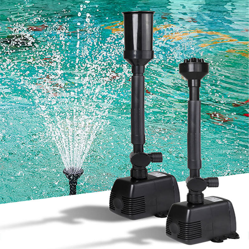 SerenityStream - Garden Fountain Pump with Light
