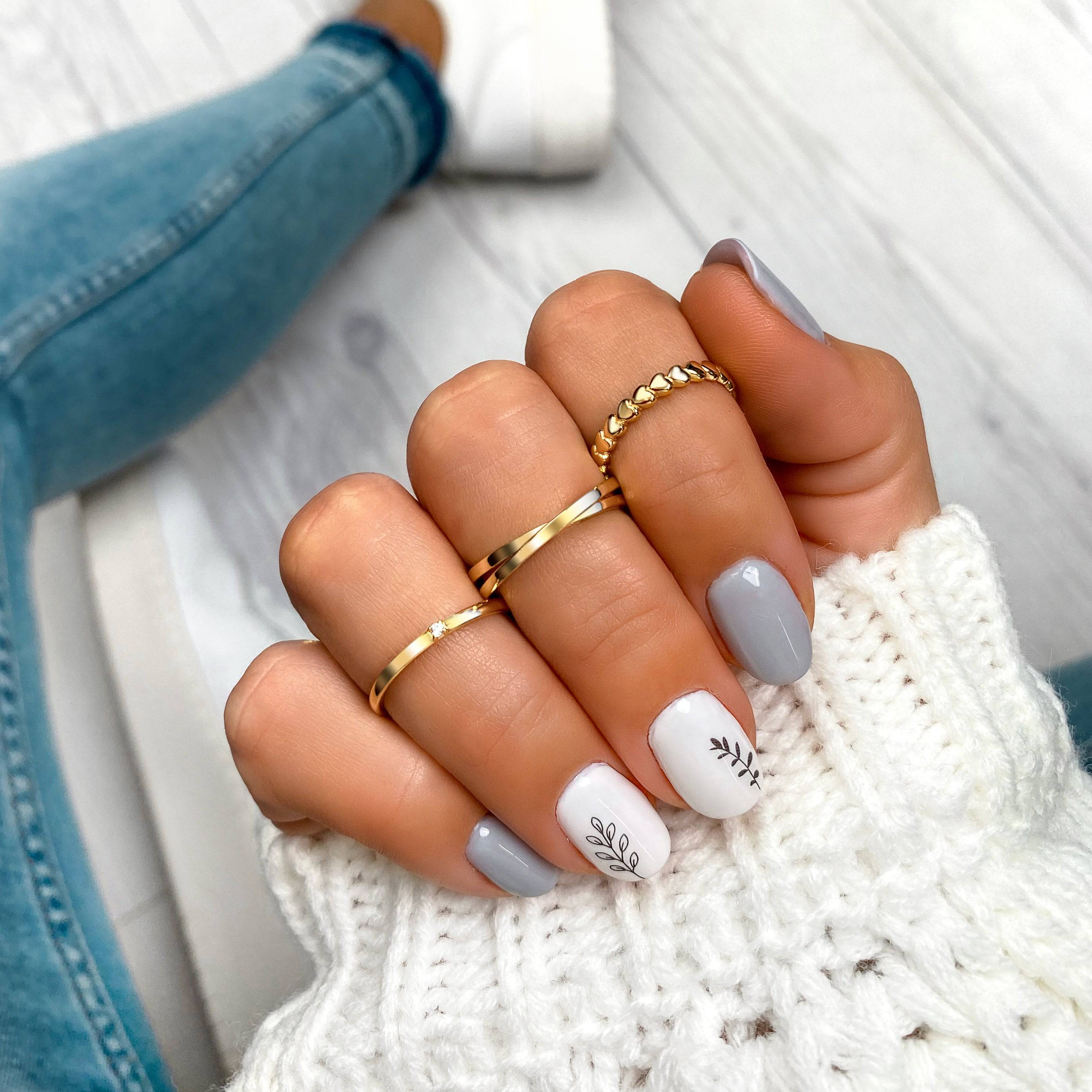 Aurora Heart Ring — Sterling Silver