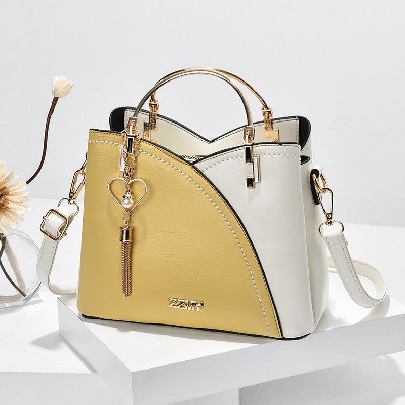 EleganceCarry Tote - Luxury Leather Shoulder Bag for Women