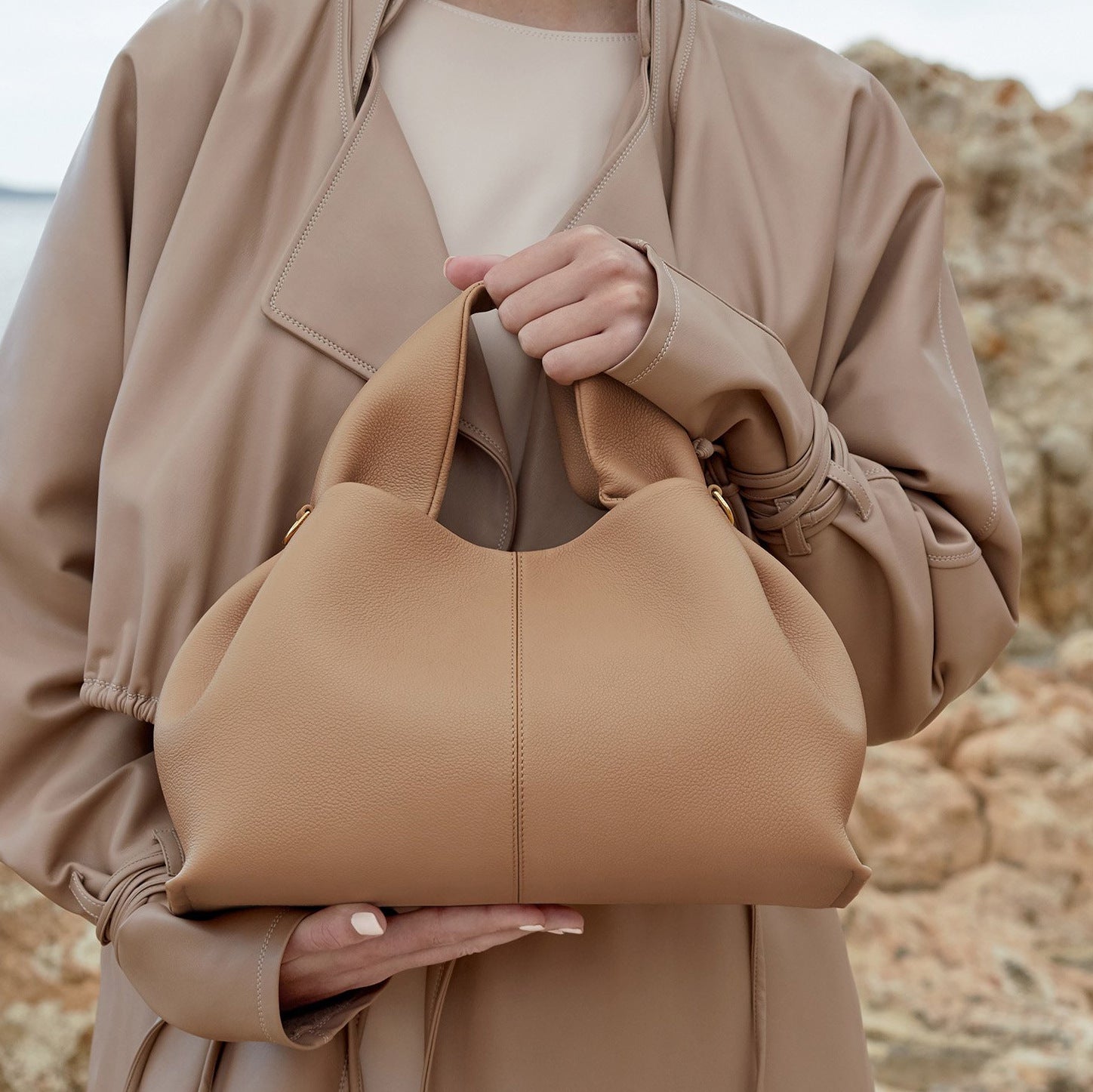 PureElegance Bag - Luxury Vintage Vegan Leather Tote