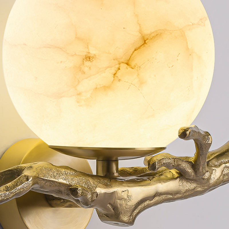 LumeMarble – Elegant Marble Wall Lamp | Modern LED Lighting