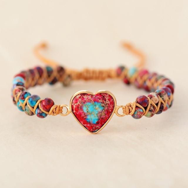 Amélie LoveStone Jasper Bracelet