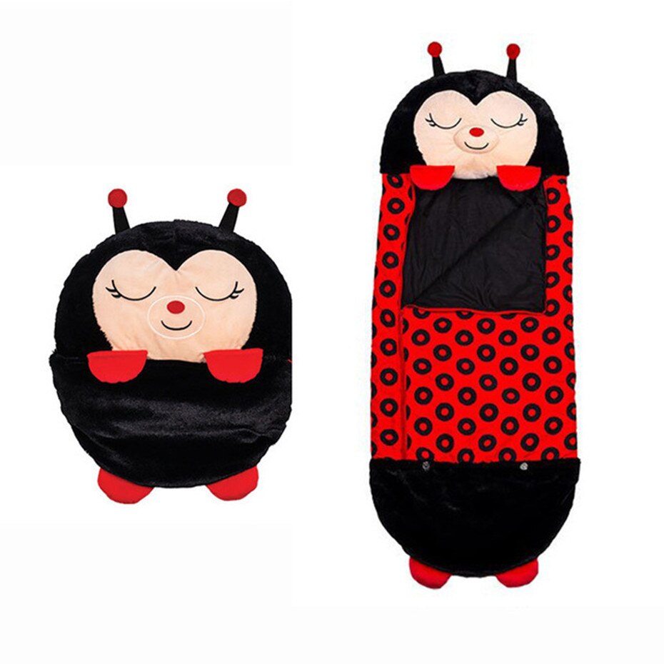 CozyCuddle - 2-in-1 Plush Sleeping Bag and Pillow for Kids