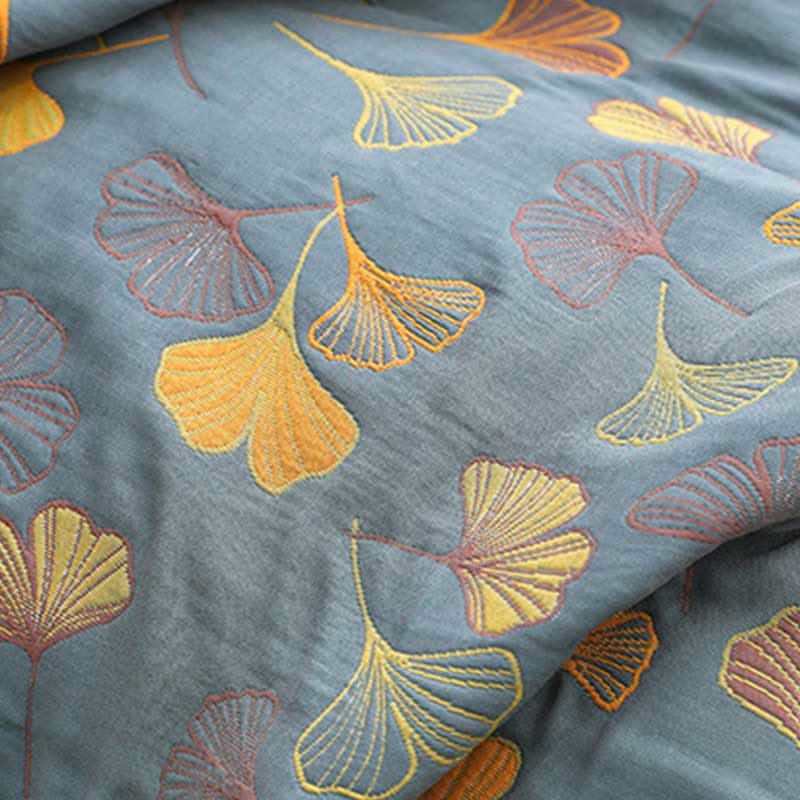 Luxury Leaf Duvet - Premium Cotton