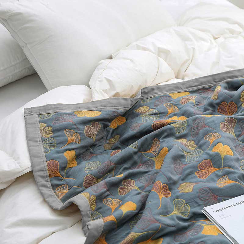 Luxury Leaf Duvet - Premium Cotton