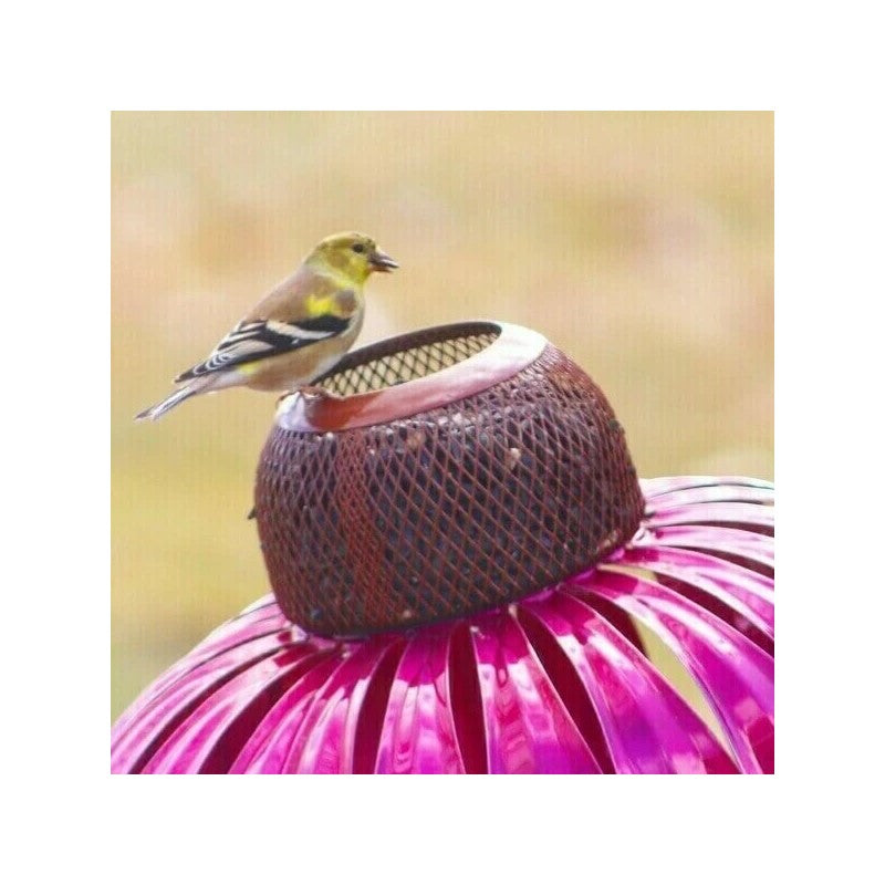FloraFeeder Bird Feeder - Flower-Shaped Garden Decoration for Wild Birds