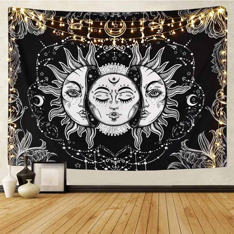 Uali Tapestry - Bohemian Wall Hanging for a Spiritual Ambiance