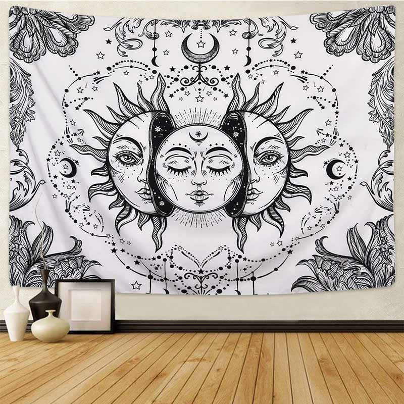 Uali Tapestry - Bohemian Wall Hanging for a Spiritual Ambiance