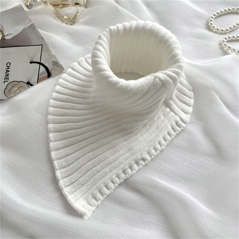 CosyWrap Scarf – Knit Cotton Cowl Winter Scarf