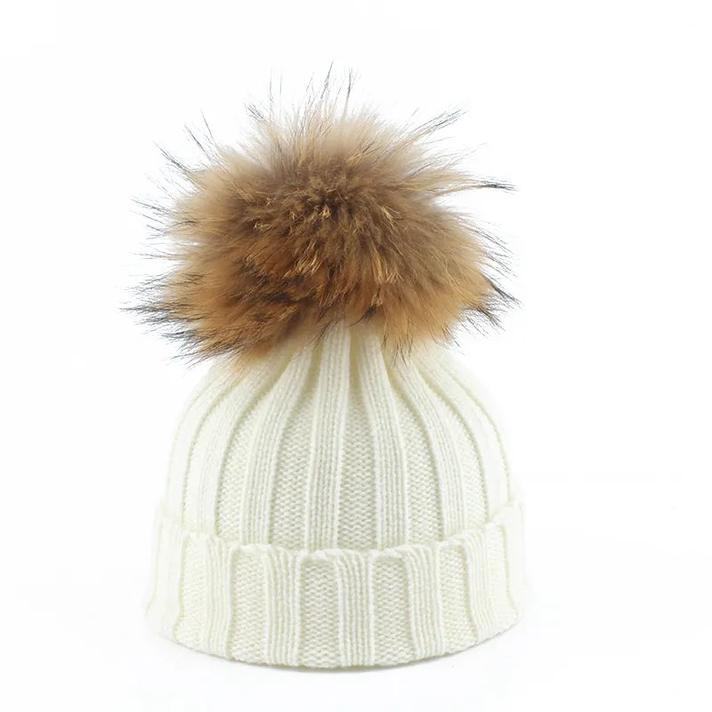 WinterKnit Beanie – Knit Bobble Winter Beanie