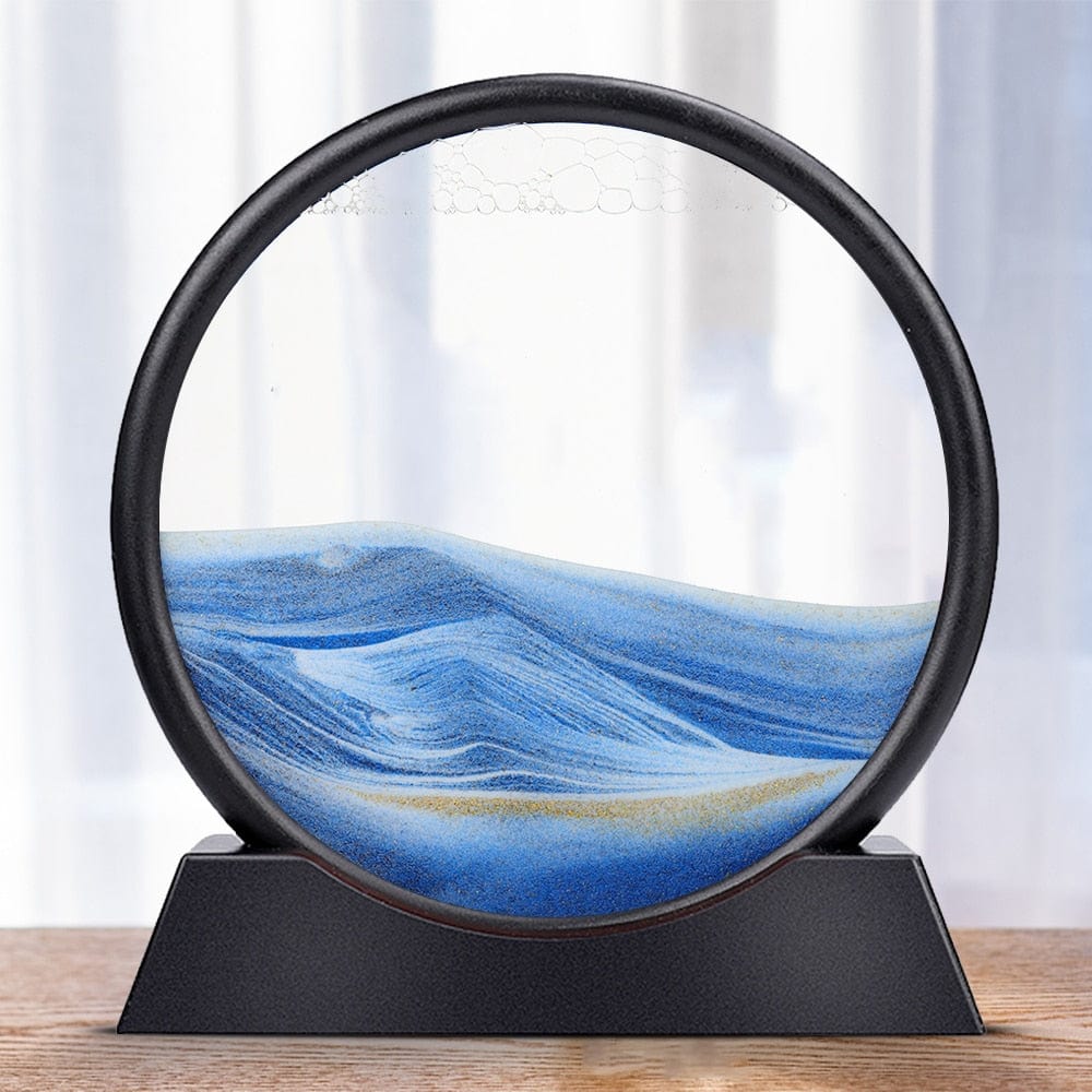 SereniSand - Moving Sand Art Glass Decor