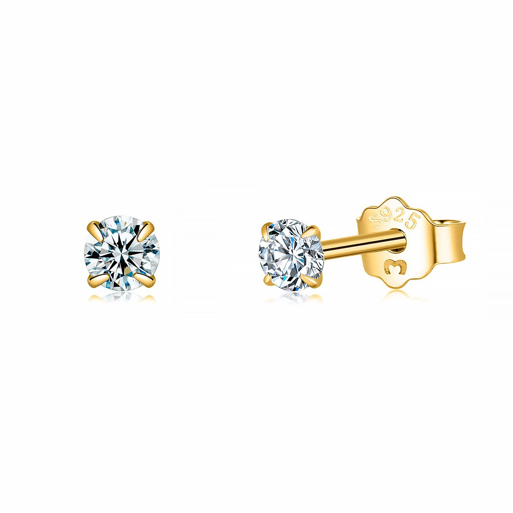 Lynette - Zirconia Stud Earrings for Women