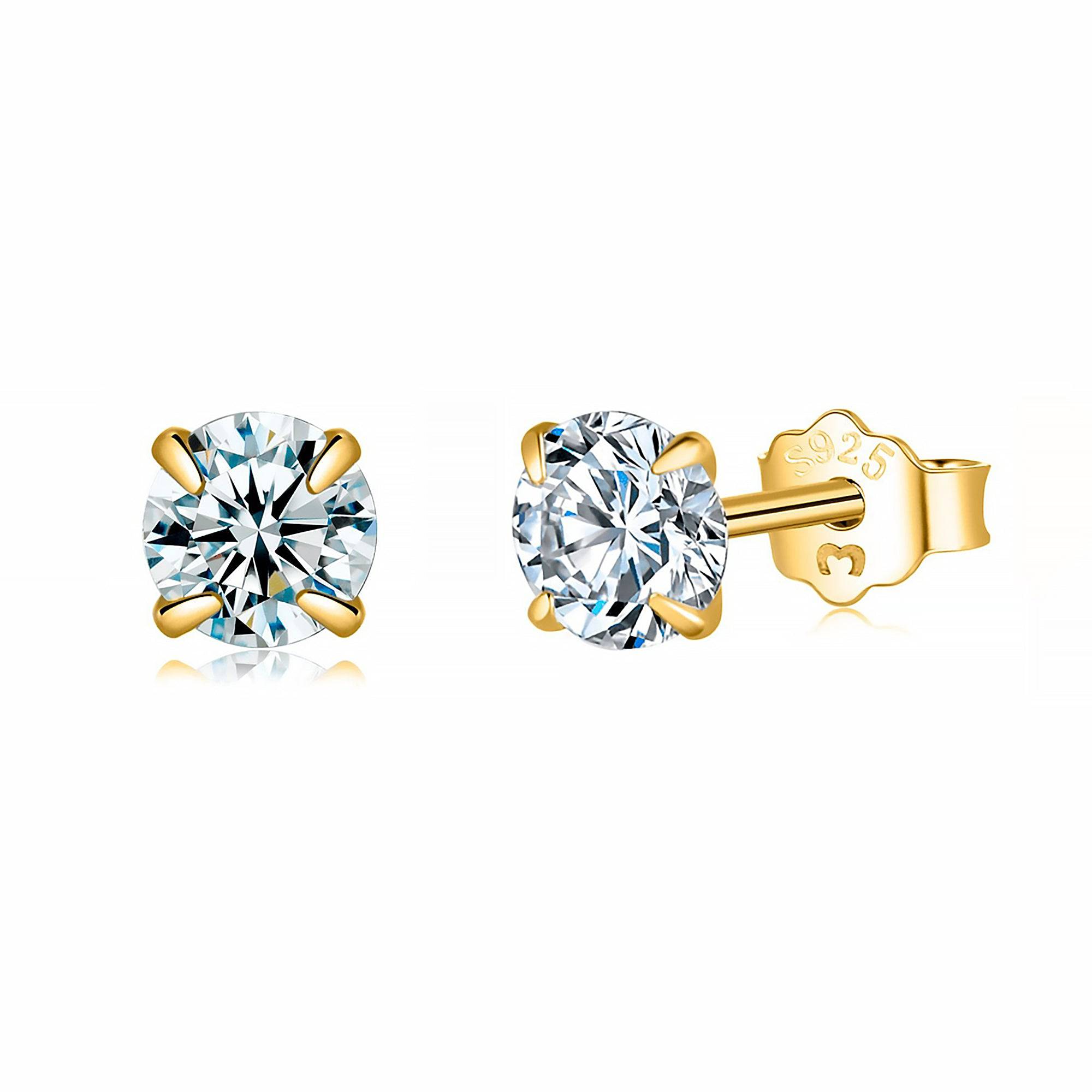 Lynette - Zirconia Stud Earrings for Women
