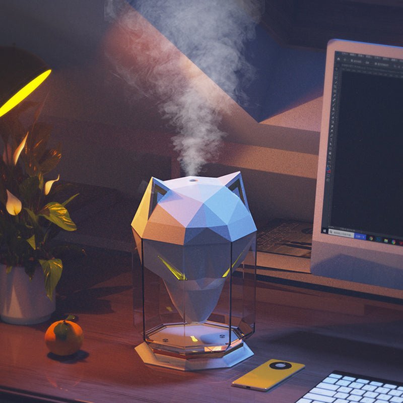 LupoMist - Wolf Design Humidifier with Night Light