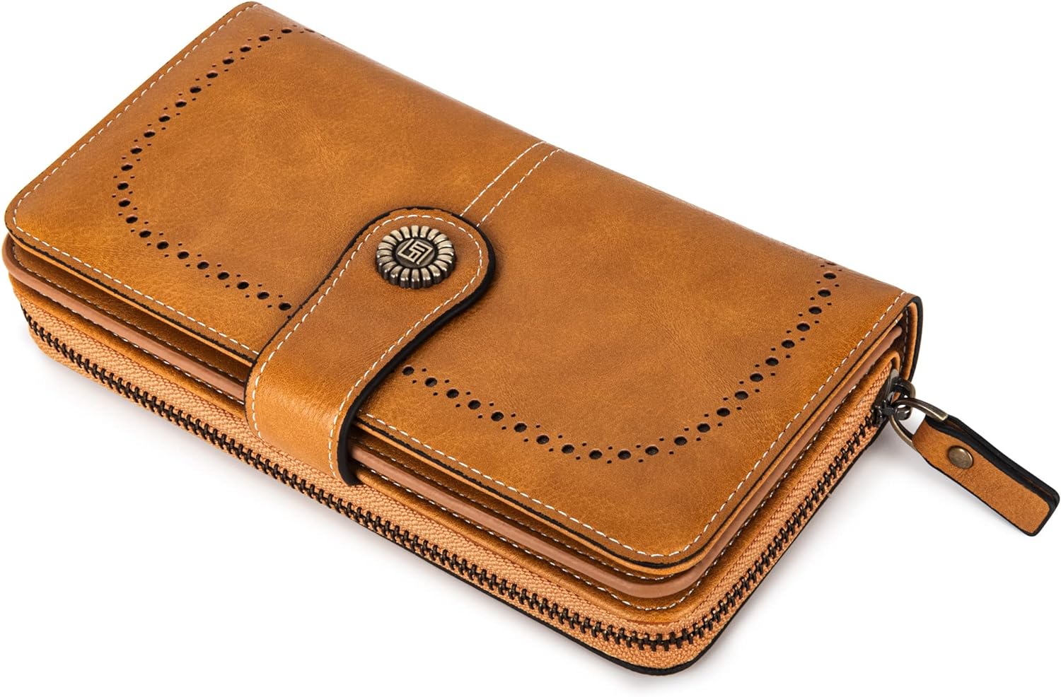 LeatherMax - RFID Leather Wallet with Wrist Strap