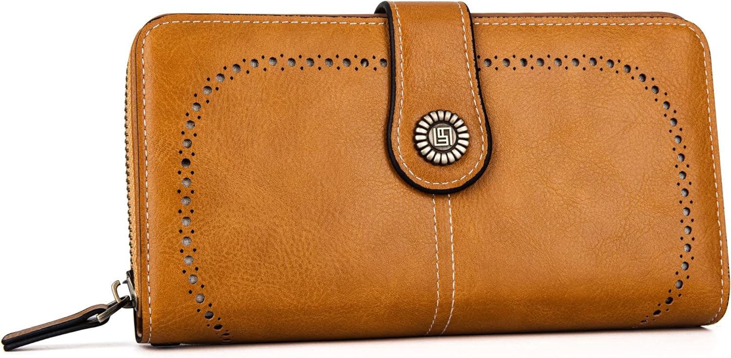LeatherMax - RFID Leather Wallet with Wrist Strap