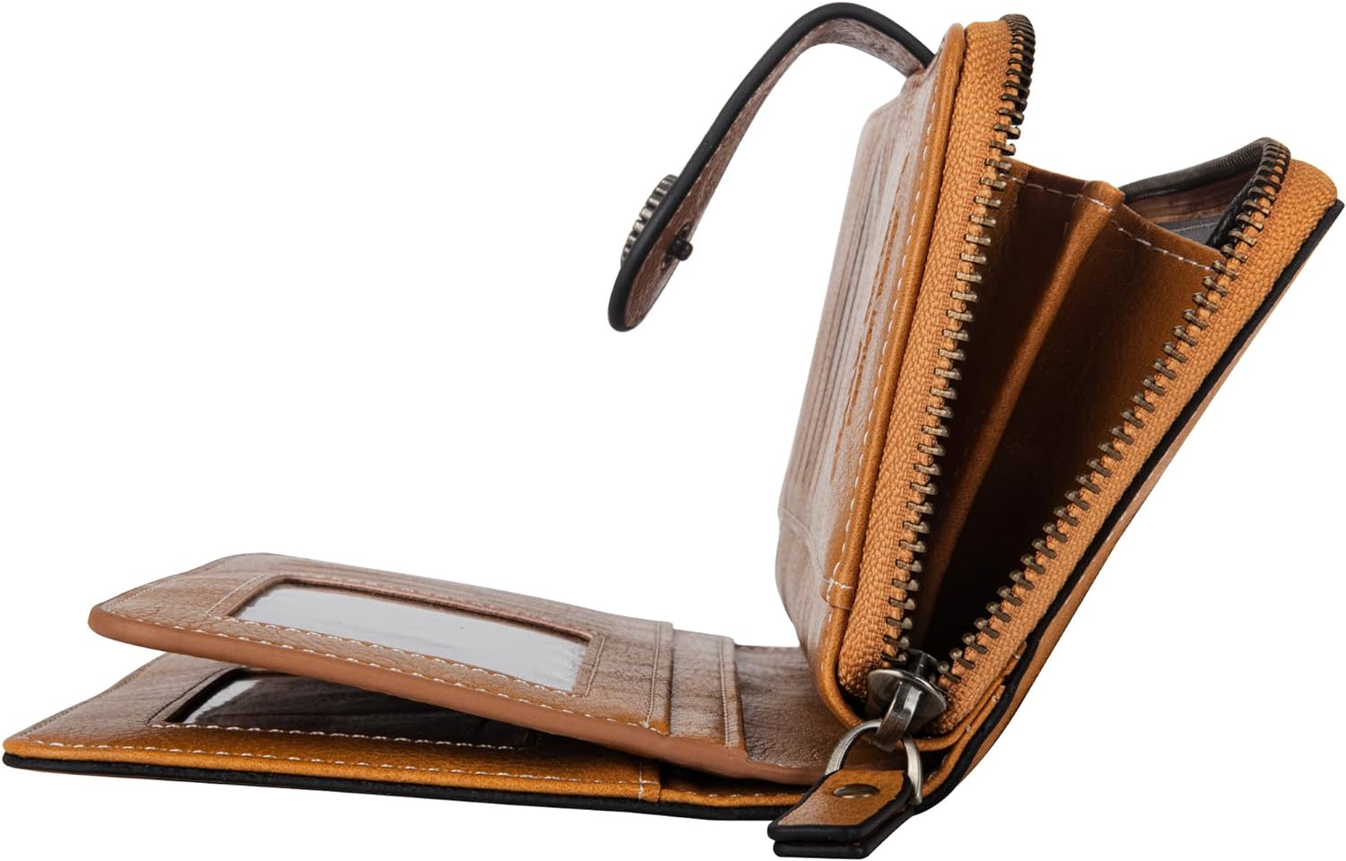 LeatherMax - RFID Leather Wallet with Wrist Strap