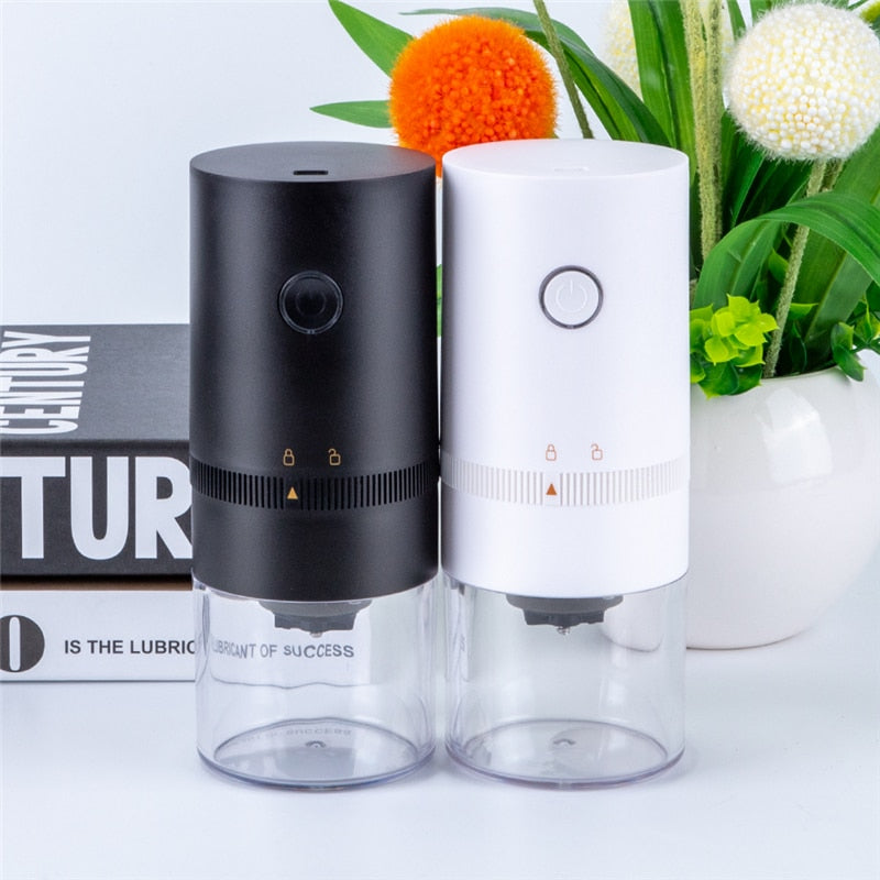 GrindMaster Coffee Grinder - Portable Electric Coffee and Spice Mill